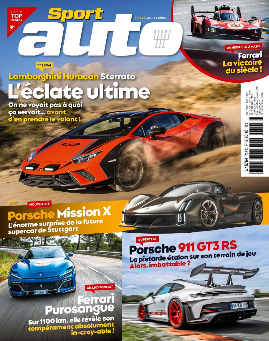 Журнал Sport Auto Jule 2023